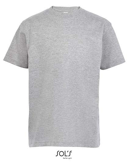 SOL´S Kids´ Imperial T-Shirt Grey Melange