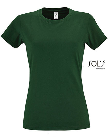SOL´S Women´s Imperial T-Shirt Bottle Green