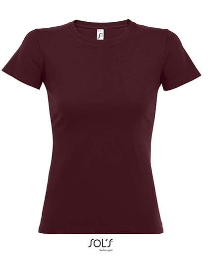 SOL´S Women´s Imperial T-Shirt Burgundy
