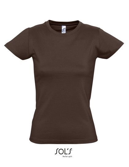 SOL´S Women´s Imperial T-Shirt Chocolate
