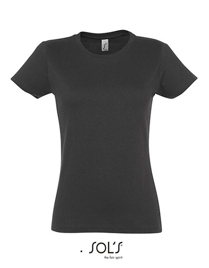 SOL´S Women´s Imperial T-Shirt Dark Grey (Solid)