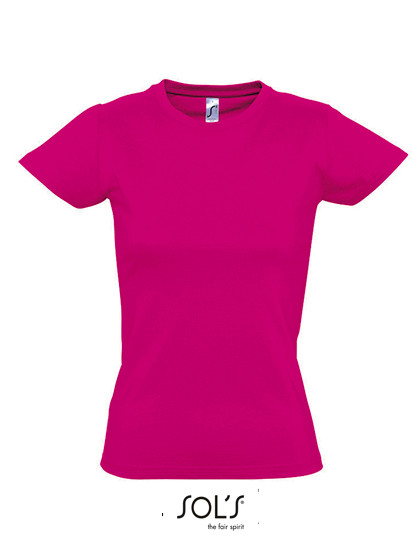 SOL´S Women´s Imperial T-Shirt Fuchsia