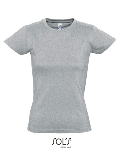SOL´S Women´s Imperial T-Shirt Grey Melange