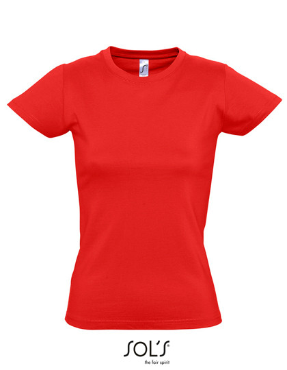 SOL´S Women´s Imperial T-Shirt Red