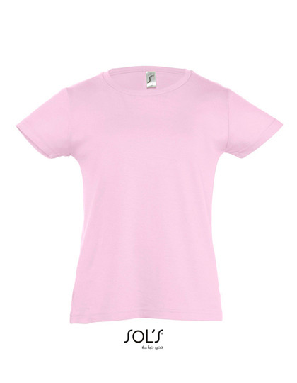 SOL´S Kids´ T-Shirt Girlie Cherry Medium Pink