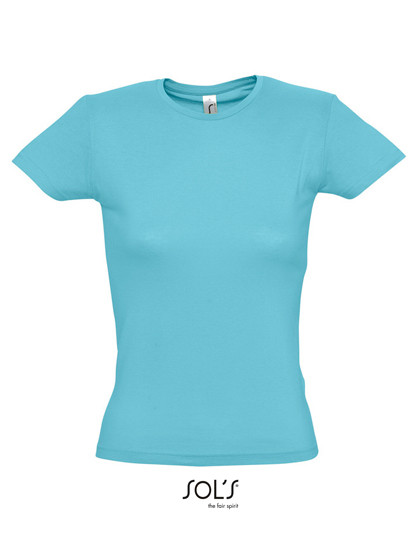SOL´S Women´s T-Shirt Miss Atoll Blue