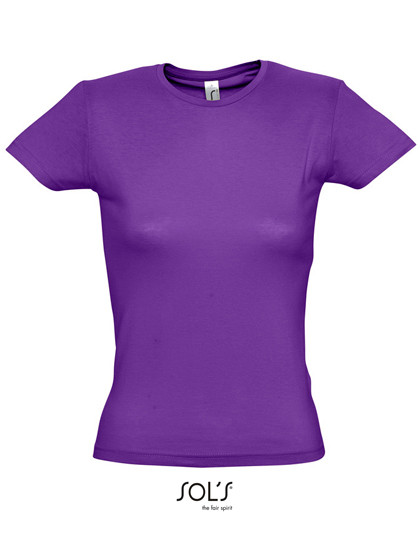 SOL´S Women´s T-Shirt Miss Dark Purple