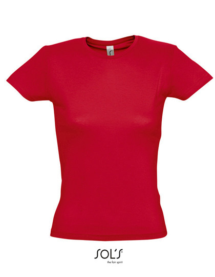 SOL´S Women´s T-Shirt Miss Red