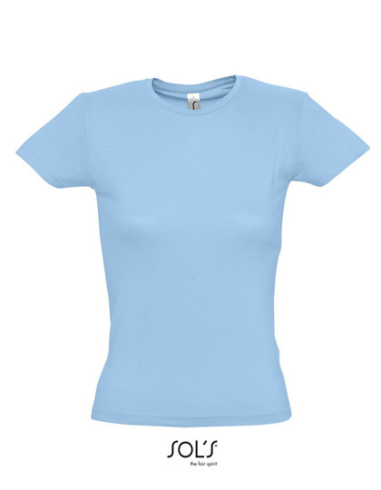 SOL´S Women´s T-Shirt Miss Sky Blue