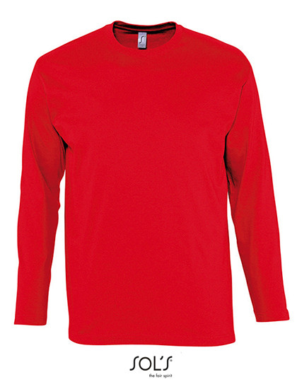 SOL´S T-Shirt Monarch Long Sleeve Red