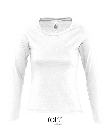 SOL´S Women´s Long Sleeves-T Majestic White