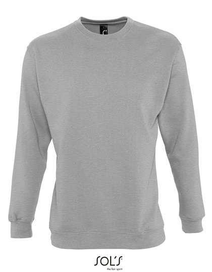 SOL´S Unisex Sweatshirt New Supreme Grey Melange