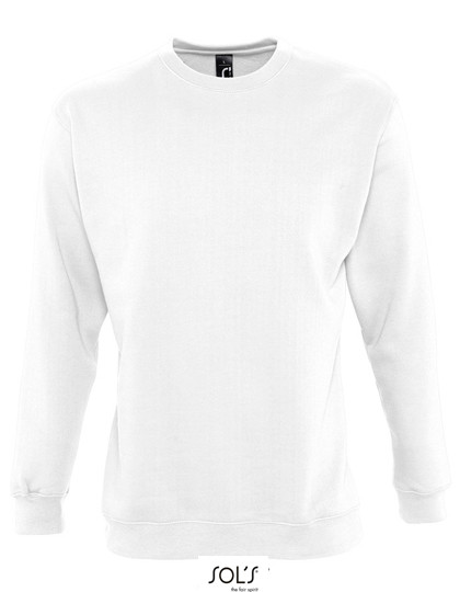 SOL´S Unisex Sweatshirt New Supreme White