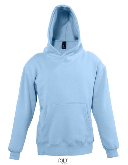 SOL´S Kids´ Hooded Sweat Slam Sky Blue