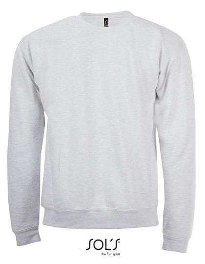 SOL´S Men´s Spider Round-Neck Sweatshirt Ash (Heather)