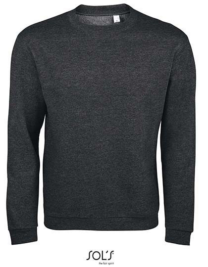 SOL´S Men´s Spider Round-Neck Sweatshirt Charcoal Melange