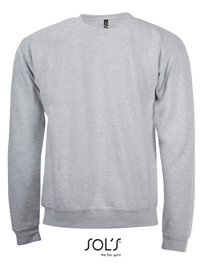 SOL´S Men´s Spider Round-Neck Sweatshirt Grey Melange