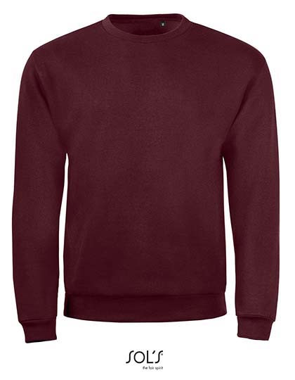 SOL´S Men´s Spider Round-Neck Sweatshirt Oxblood
