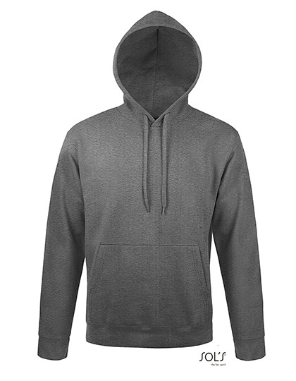 SOL´S Unisex Hooded Sweat-Shirt Snake Charcoal Melange
