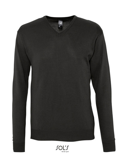 SOL´S Men´s V-Neck Sweater Galaxy Black