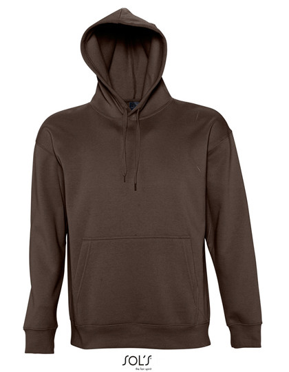 SOL´S Hooded-Sweater Slam Chocolate