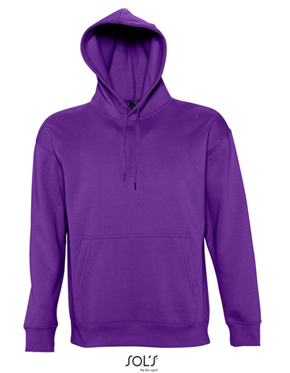 SOL´S Hooded-Sweater Slam Dark Purple