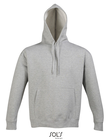 SOL´S Hooded-Sweater Slam Grey Melange