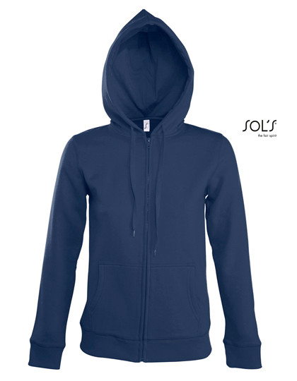 SOL´S Women´s Hooded Zipped Jacket Seven French Navy