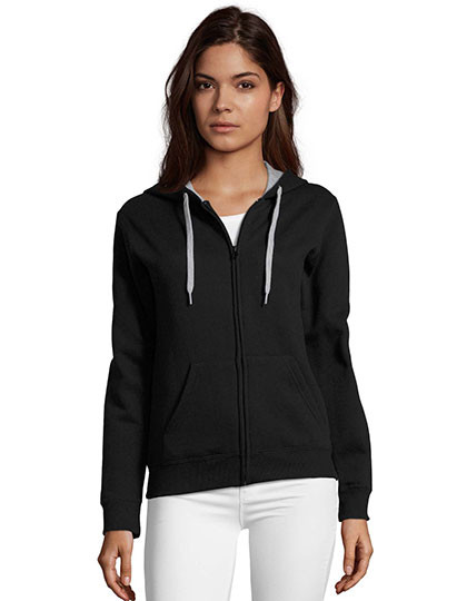 SOL´S Women´s Contrast Hooded Zip Jacket Soul