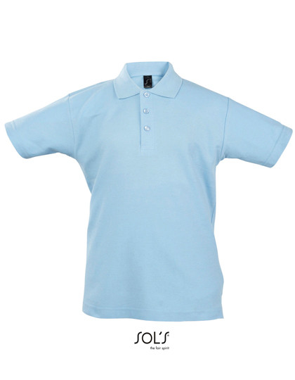 SOL´S Kids´ Summer Polo II Sky Blue