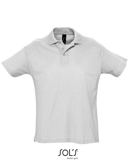 SOL´S Summer Polo II Ash (Heather)