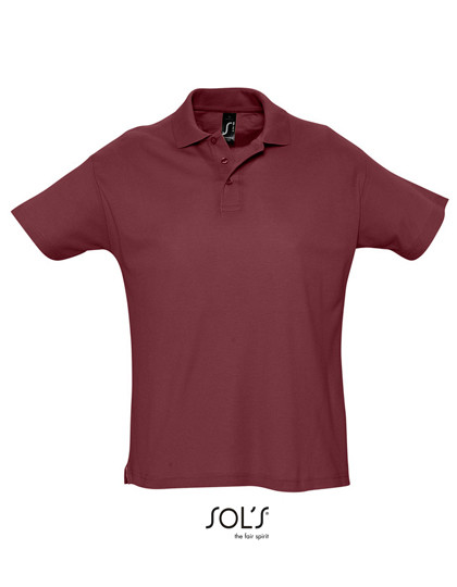 SOL´S Summer Polo II Burgundy