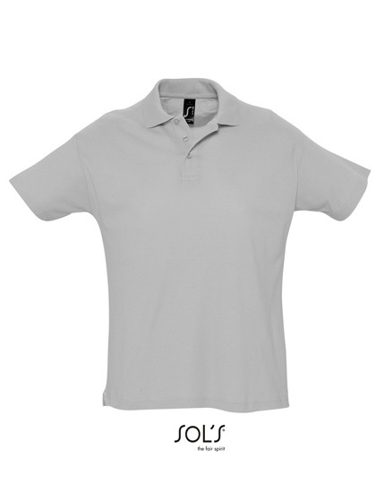 SOL´S Summer Polo II Grey Melange