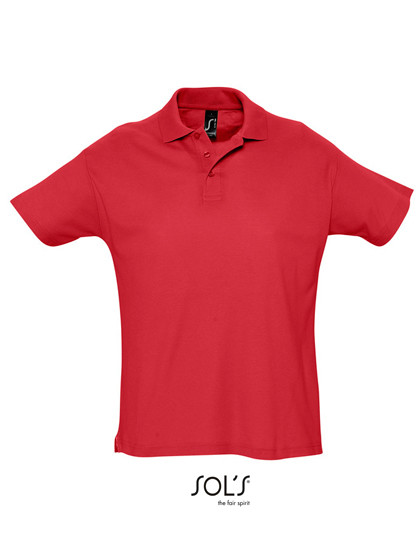 SOL´S Summer Polo II Red