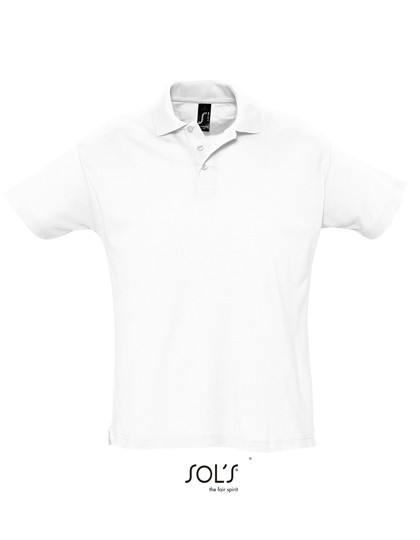 SOL´S Summer Polo II White