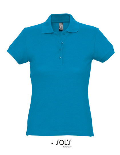 SOL´S Women´s Polo Passion Aqua
