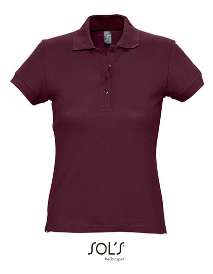 SOL´S Women´s Polo Passion Burgundy