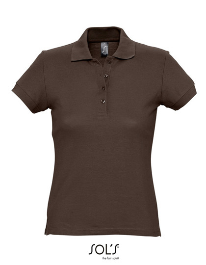 SOL´S Women´s Polo Passion Chocolate