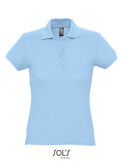 SOL´S Women´s Polo Passion Sky Blue