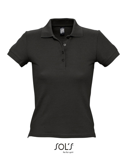 SOL´S Women´s Polo People 210 Black