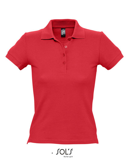 SOL´S Women´s Polo People 210 Red
