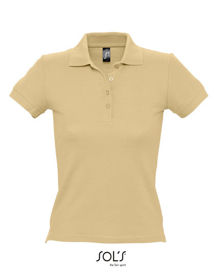 SOL´S Women´s Polo People 210 Sand