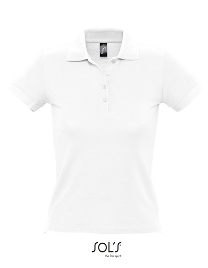 SOL´S Women´s Polo People 210 White