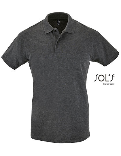 SOL´S Men´s Polo Shirt Perfect Charcoal Melange