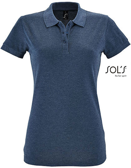 SOL´S Women´s Polo Shirt Perfect Heather Denim