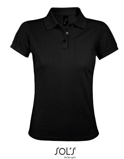 SOL´S Women´s Polo Shirt Prime Black