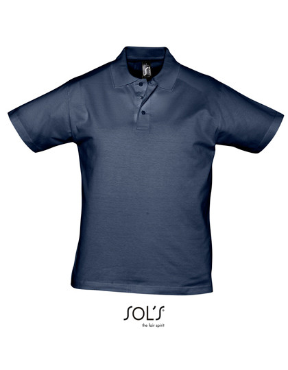 SOL´S Men´s Jersey Polo Shirt Prescott French Navy