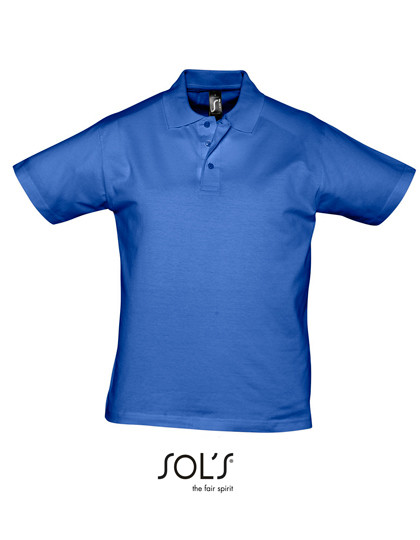 SOL´S Men´s Jersey Polo Shirt Prescott Royal Blue 241