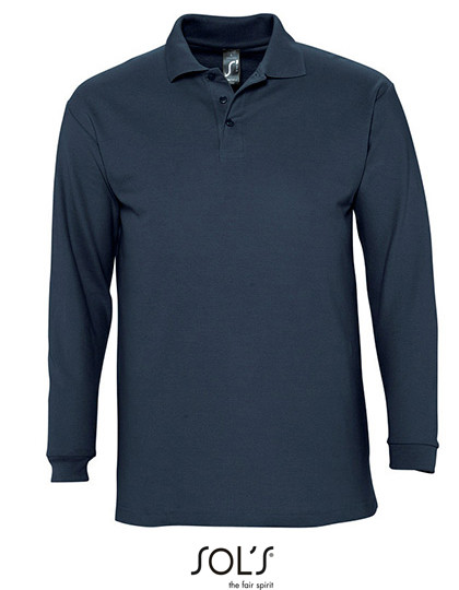 SOL´S Long Sleeve Polo Winter II Navy