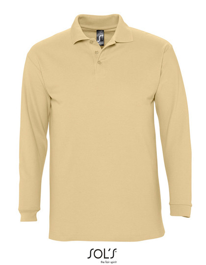 SOL´S Long Sleeve Polo Winter II Sand